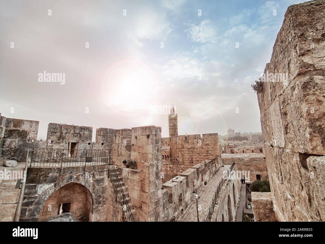 Temple courtyard jerusalem hi-res stock photography and images - Alamy