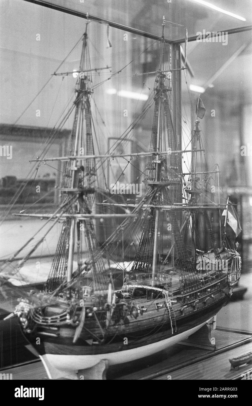 Ship models in Maritime Museum, commissioned Mr. Viete (Der Stern) Date