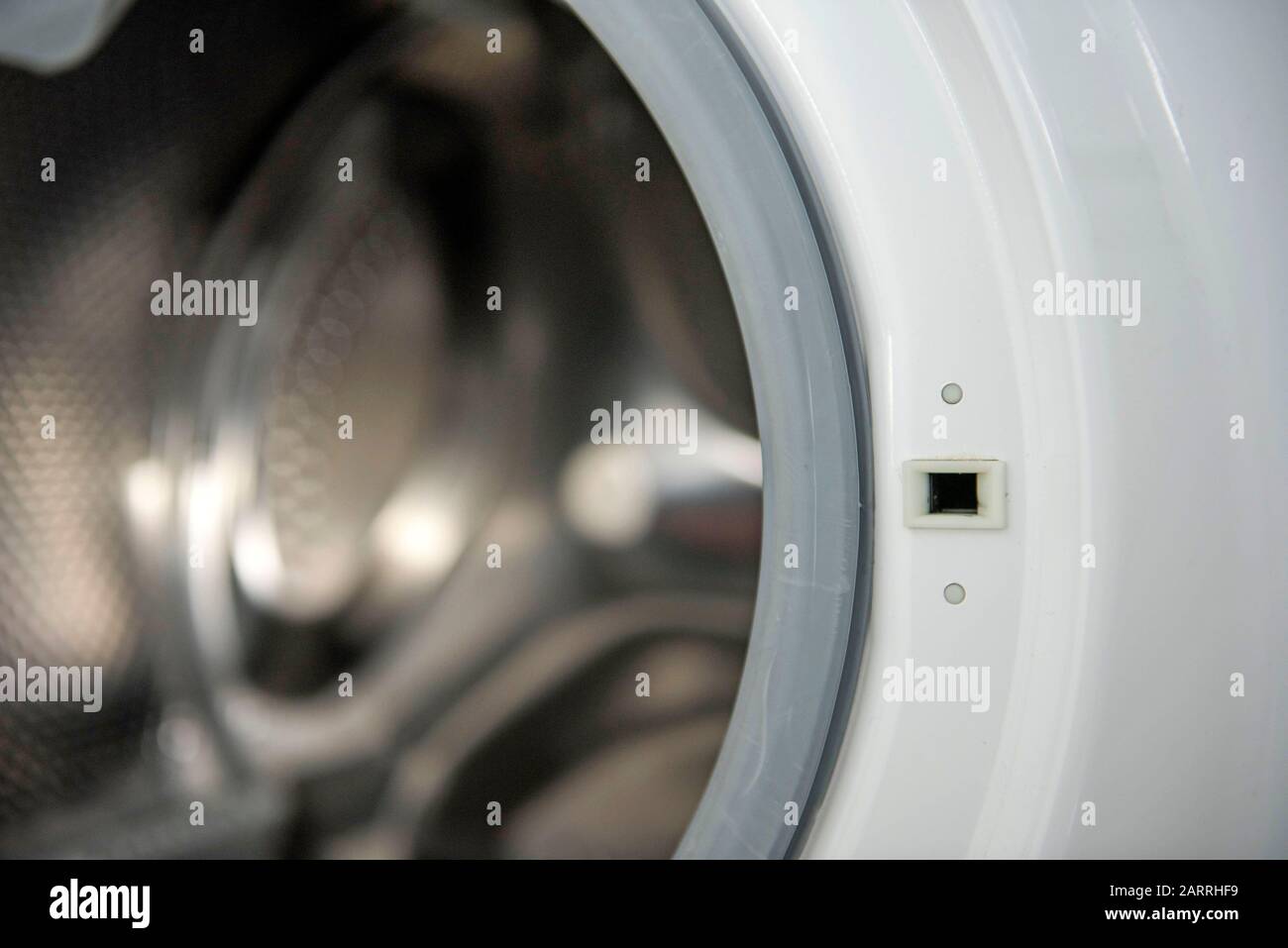 A Hotpoint washing machine which is on a recall list of fireprone
