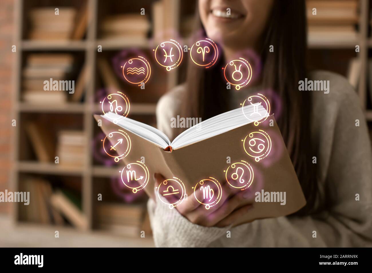 Library Astrology Astrology Book High Resolution Stock Photography and Images - Alamy