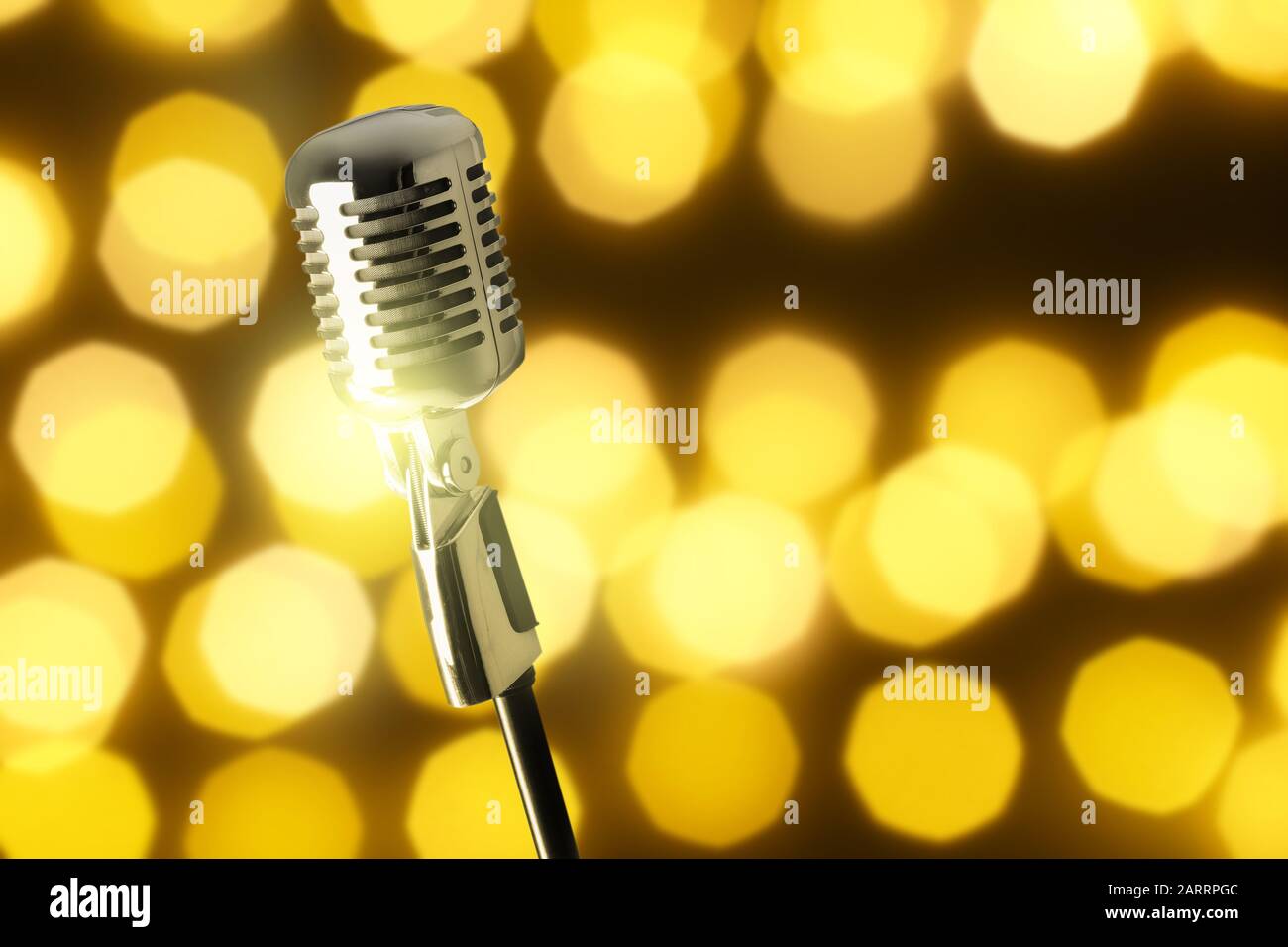 Decorative microphone stand hires stock photography and images Alamy