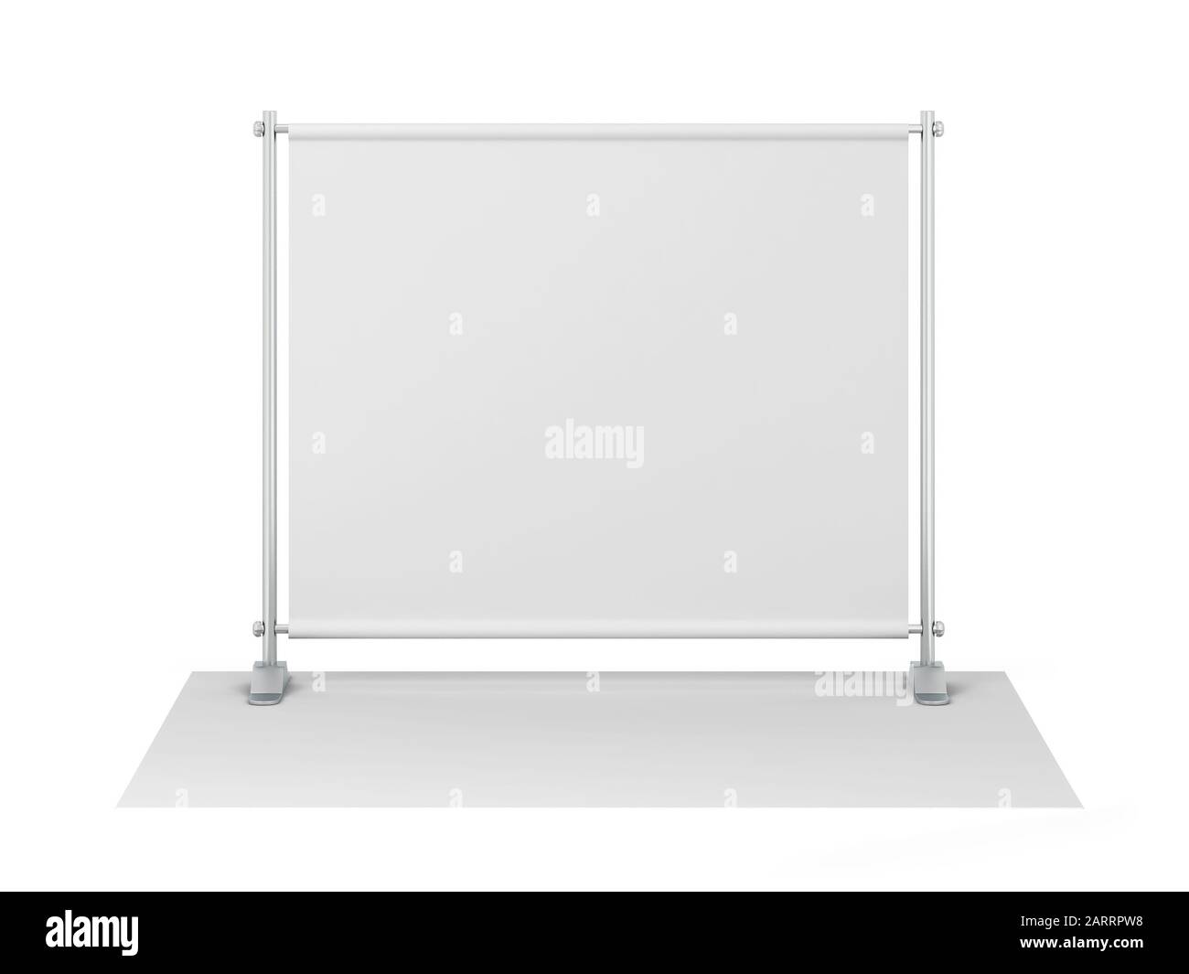 Download Blank Backdrop Banner Mockup 3d Illustration Isolated On White Background Stock Photo Alamy Yellowimages Mockups