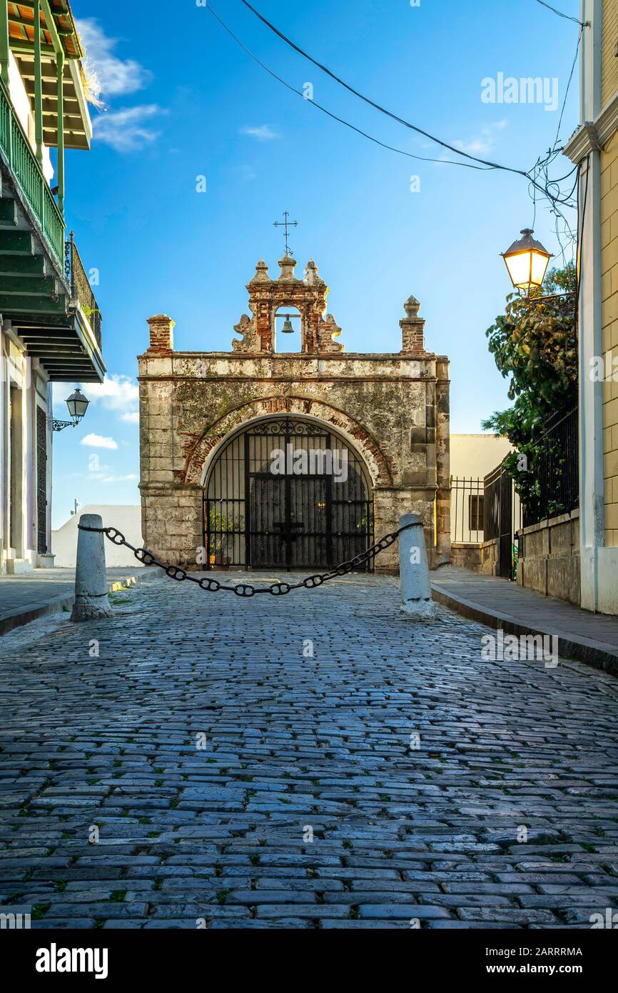 Capilla del Cristo (ca. 1730), Old San Juan, Puerto Rico Stock Photo ...
