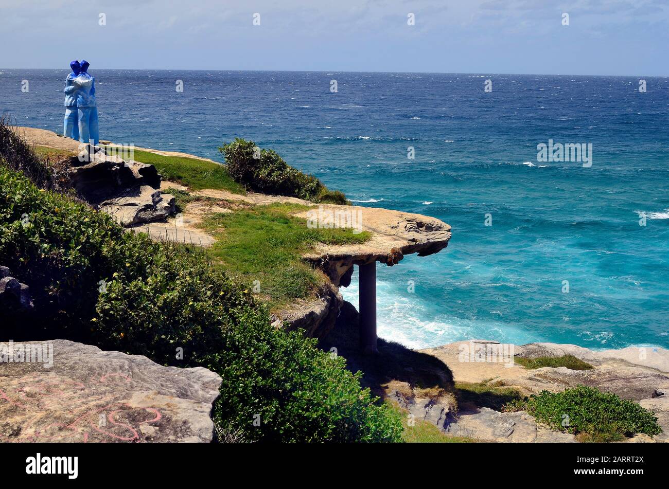 Sydney, NSW, Australia October 31,2017 Sculpture by the sea an