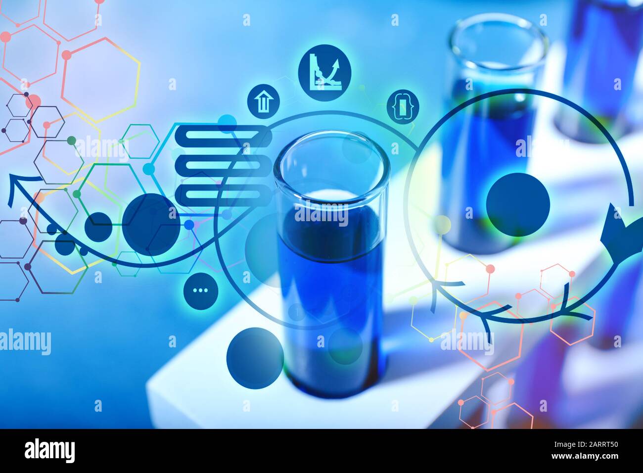 Test tubes with samples, closeup Stock Photo Alamy