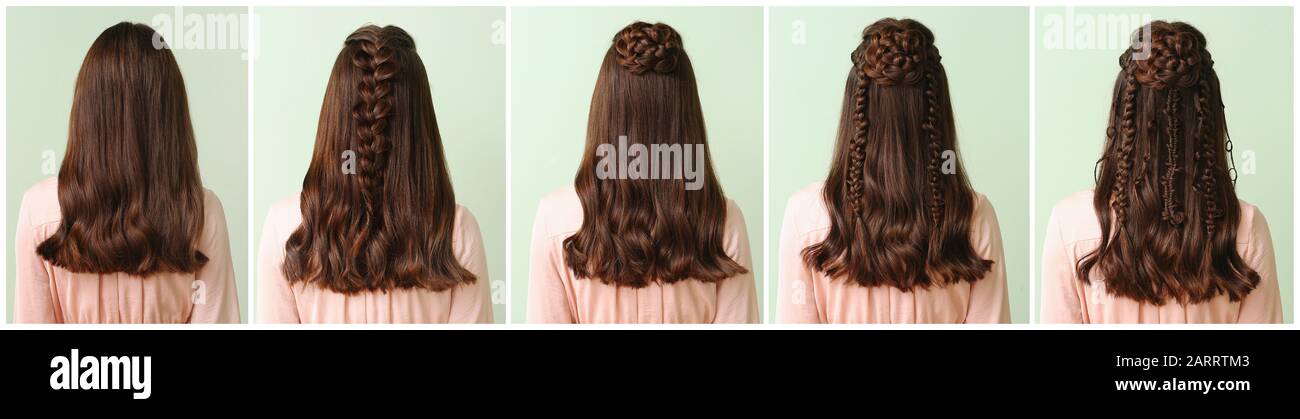 Hairstyles Cut Out Stock Images Pictures Alamy