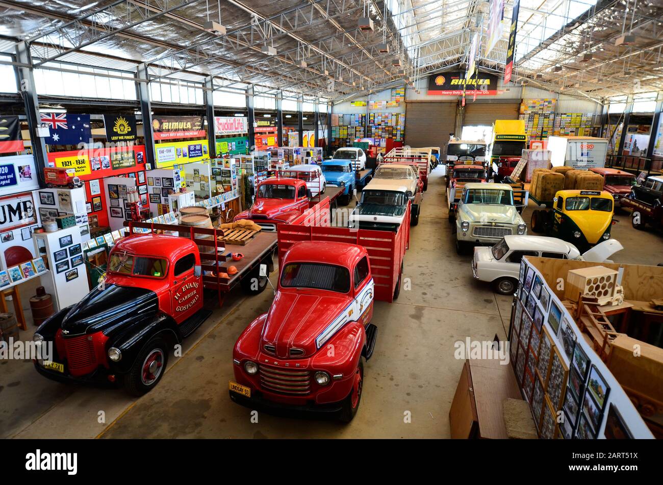 Alice Springs, NT, Australia November 20, 2017 Vintage cars in The