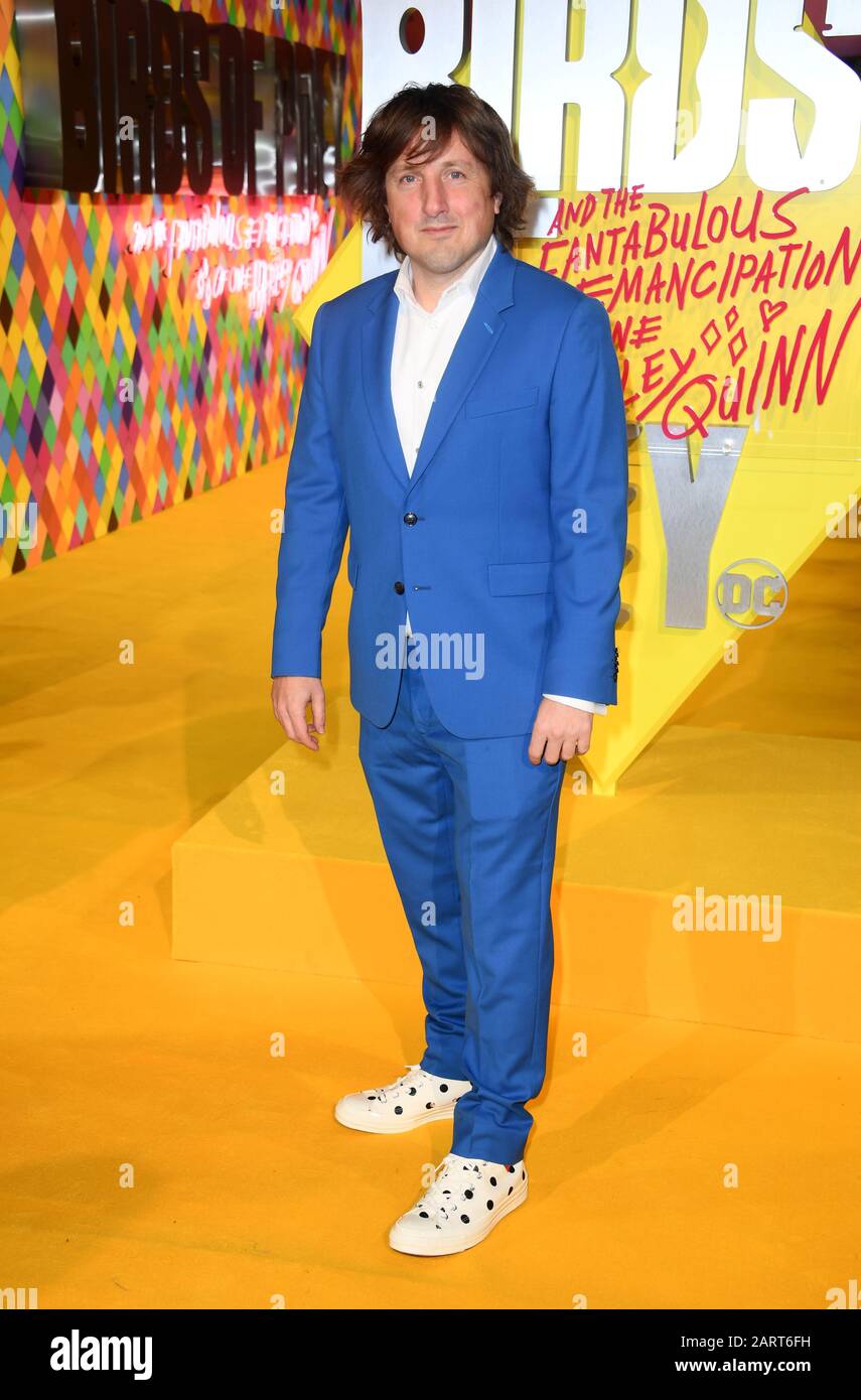 Daniel Pemberton attending the world premiere of Birds of Prey and the