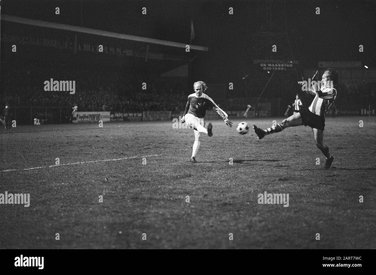 KNVB cup semi-final Sparta vs NAC 1-2, April 4, 1973, sports, soccer, The  Netherlands, 20th century press agency photo, news to remember,  documentary, historic photography 1945-1990, visual stories, human history  of the