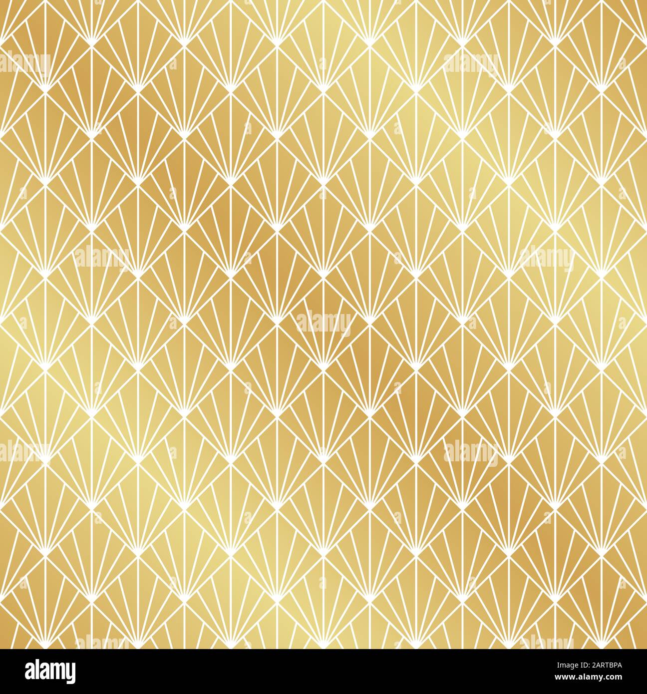 Seamless Art Deco fan pattern background Stock Vector Image & Art Alamy