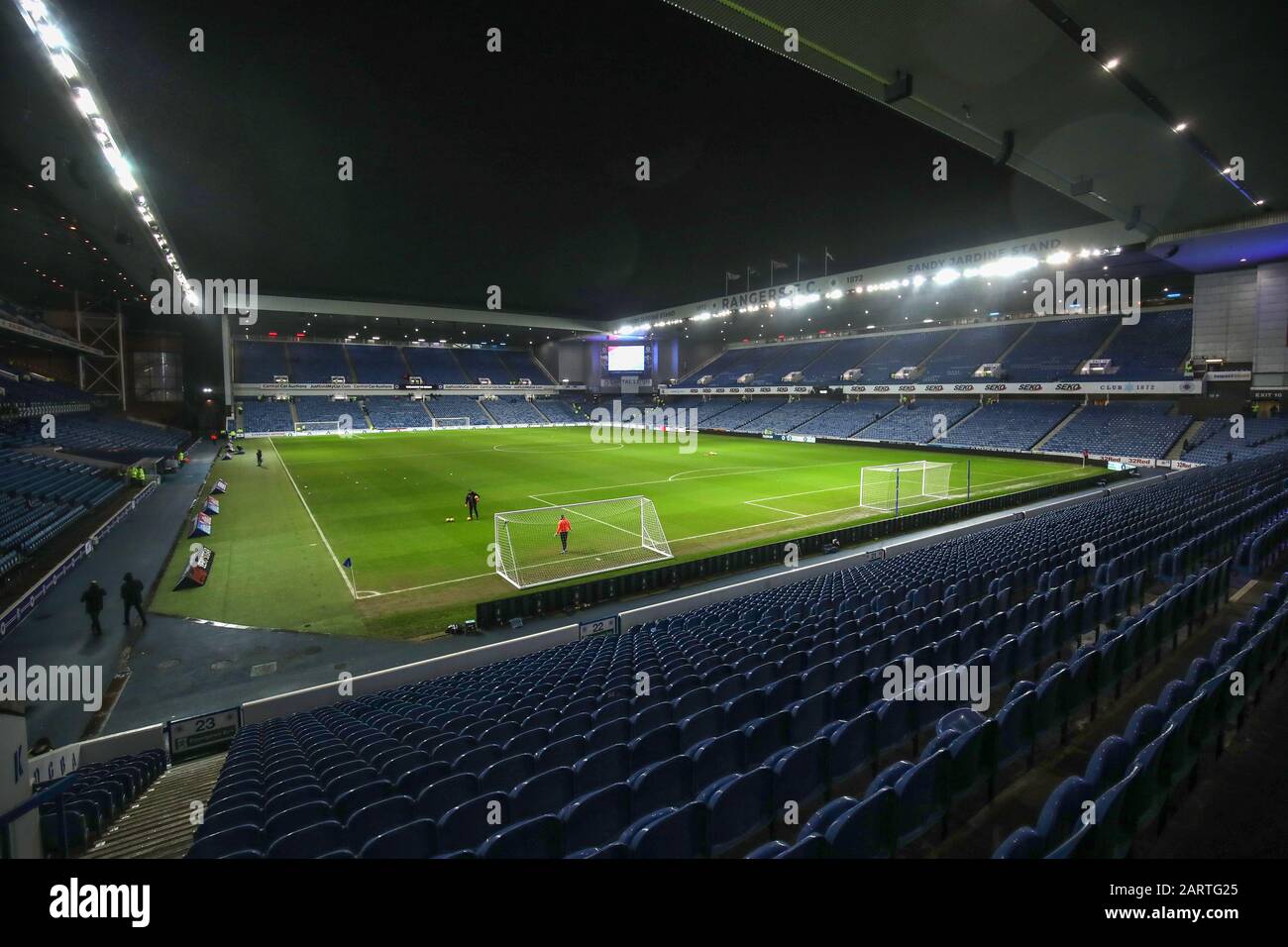 Glasgow Ibrox Stadium - PANORAMASTREETLINE