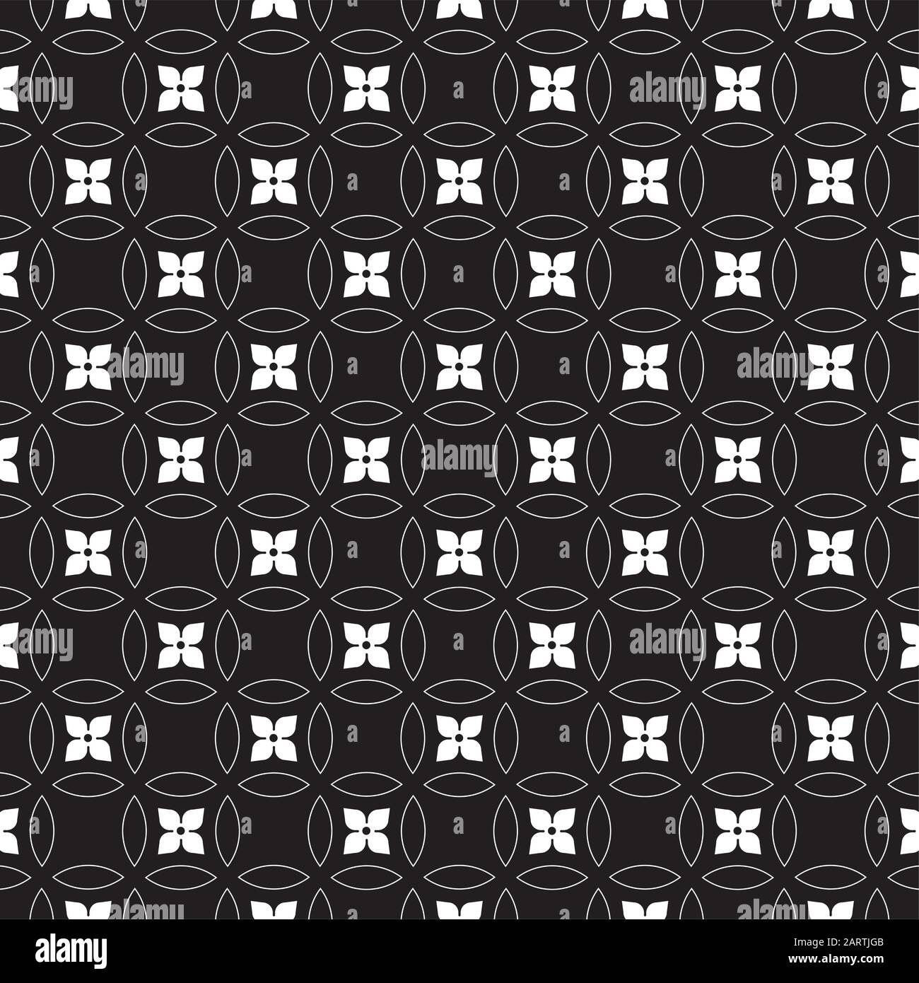 Seamless vintage wallpaper pattern Stock Vector Image & Art - Alamy