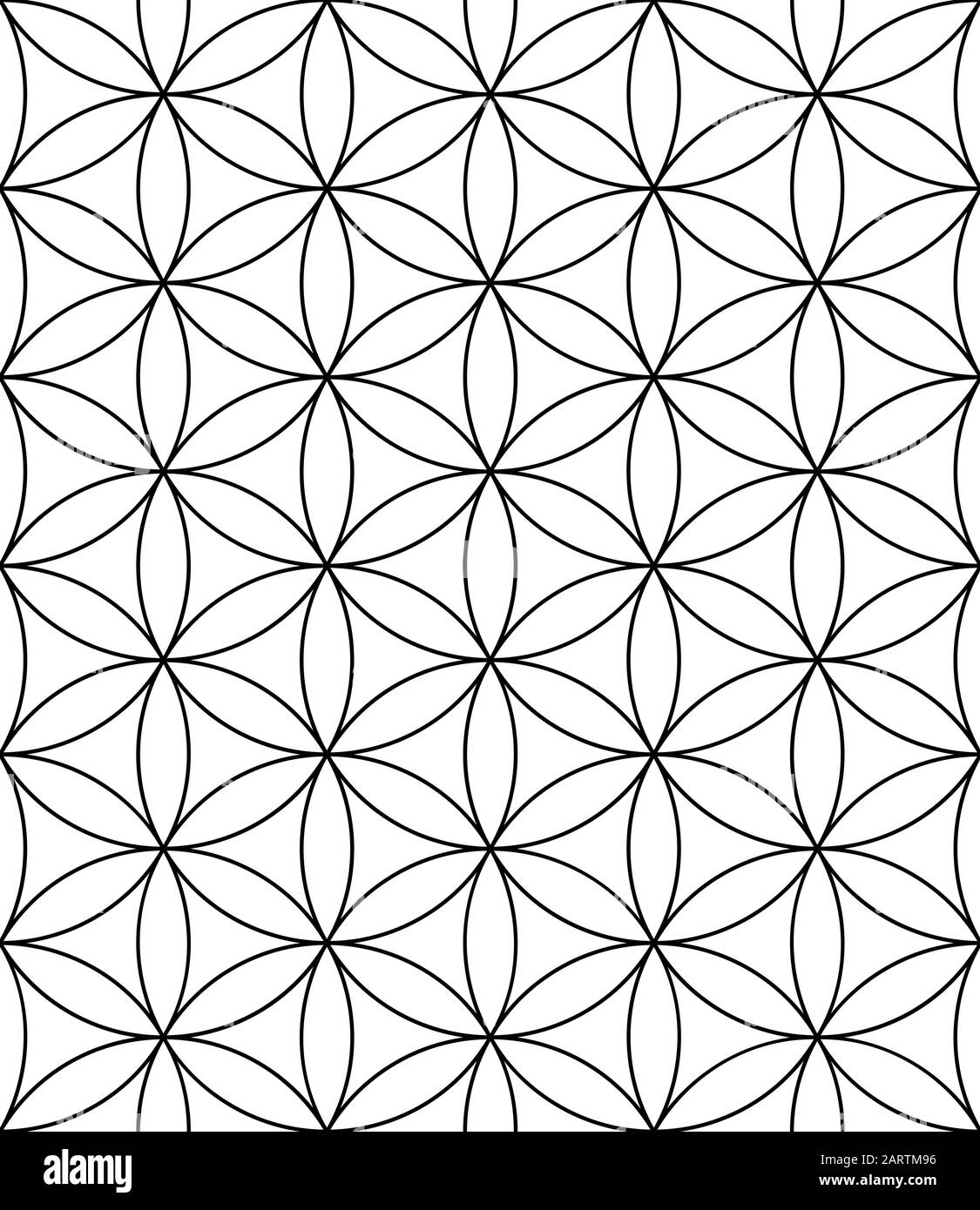 Flower of life seamless pattern. Spiritual background. Sacred esoteric  symbol Stock Vector Image & Art - Alamy