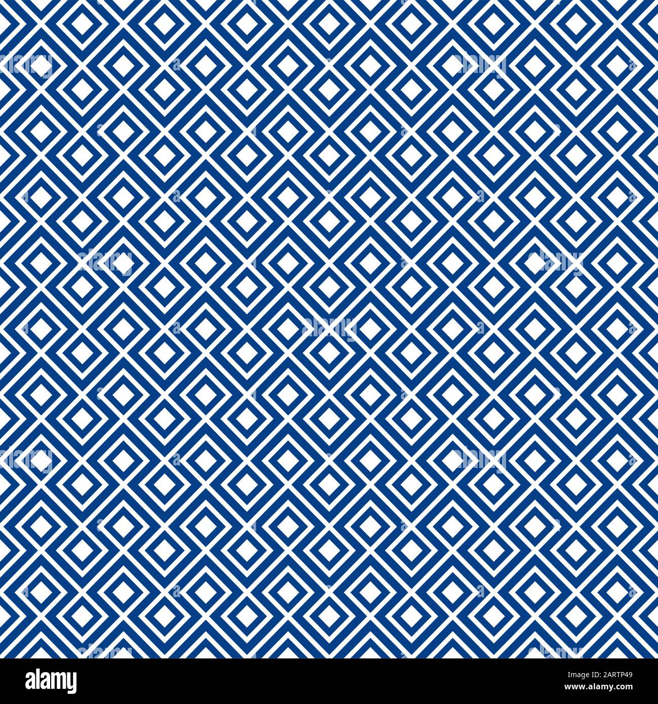 Seamless abstract geometric vintage ornamental pattern. Stock Vector