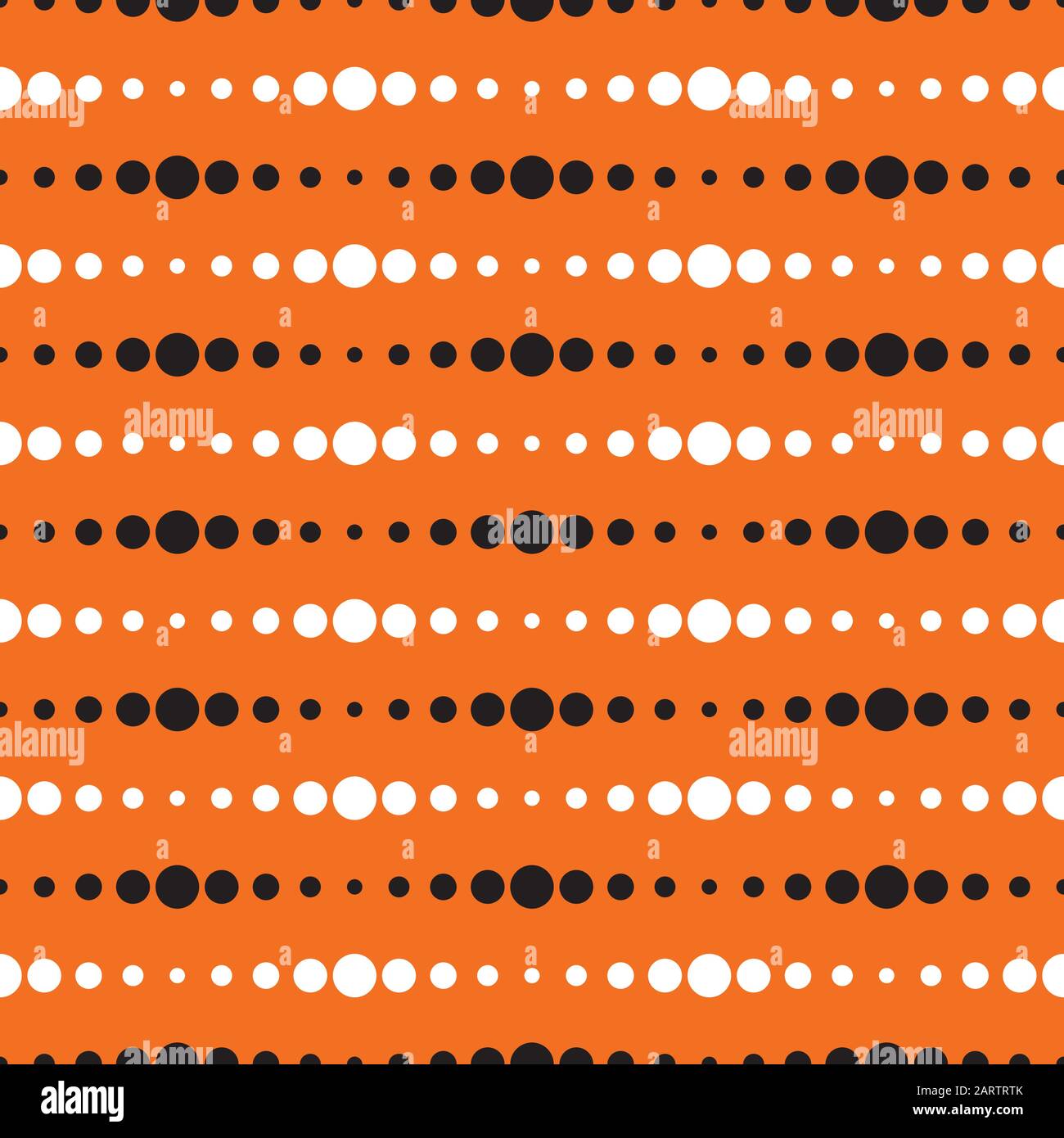 Seamless abstract geometric dot pulse pattern background Stock Vector