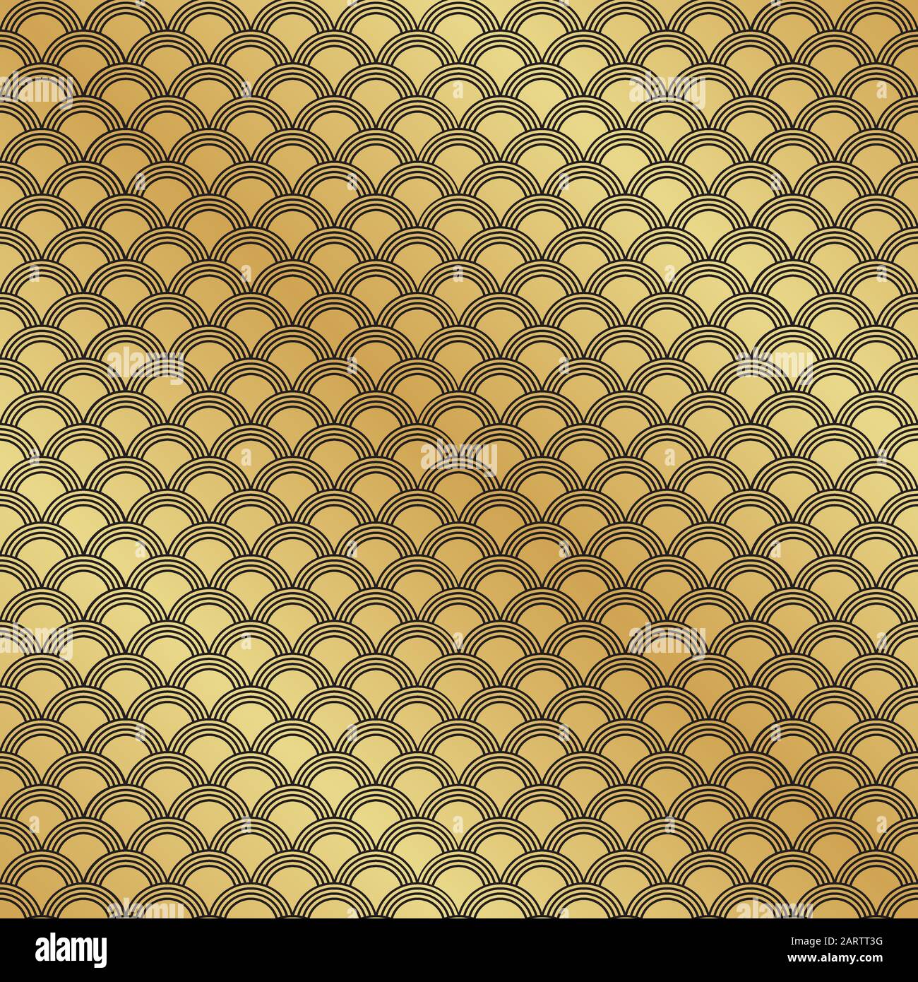 Seamless Art Deco Vector Pattern Stock Vector