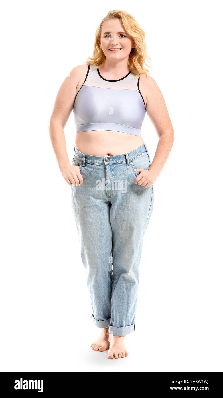 Plus size model Cut Out Stock Images & Pictures - Alamy