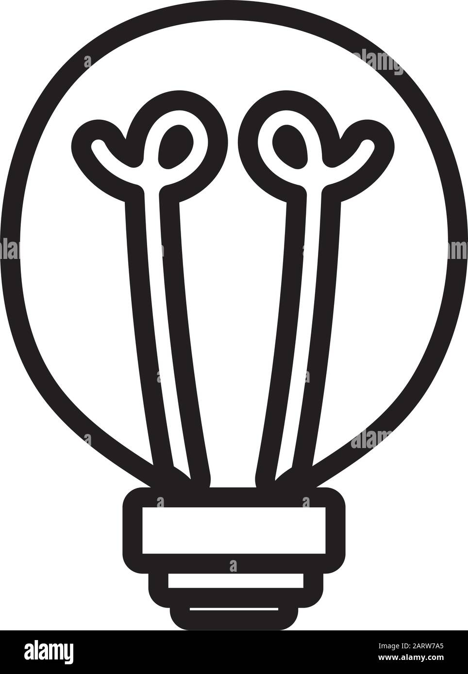 light bulb creativity idea concept icon vector illustration Stock ...