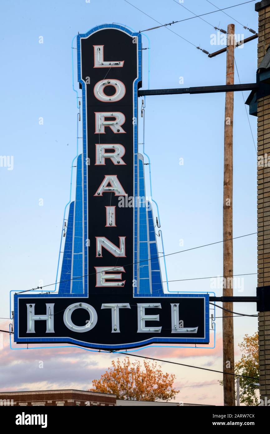 USA,Deep South,  Tennessee, Memphis, National Civil Rights Museum, Lorraine Motel Stock Photo