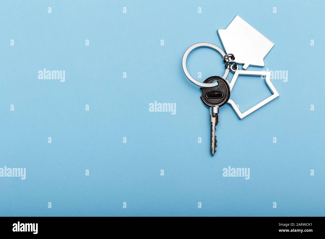 lay flat key ring