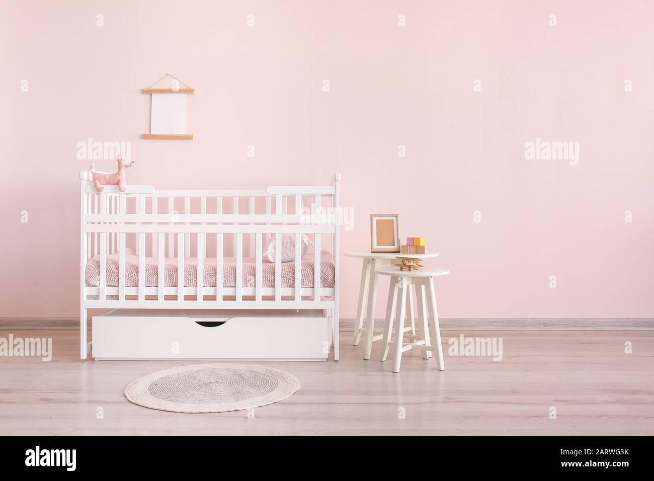 baby bed wall