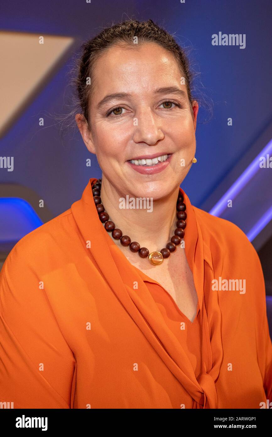Ariane Reimers in der ARD-Talkshow 'maischberger.die woche' im WDR Studio BS 3. Köln, 29.01.2020 Stock Photo