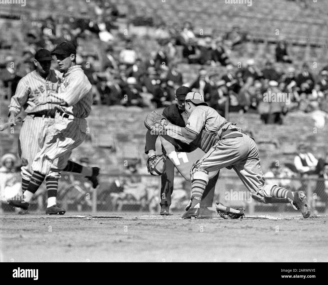 San Francisco, CA Seals vs. Seattle WA Indians, Pacific Coast League