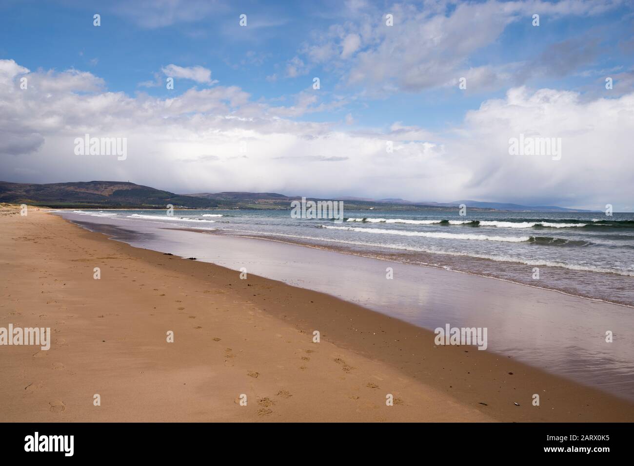 Embo Beach, Sutherland, Highland, Scotland, Uk Stock Photo