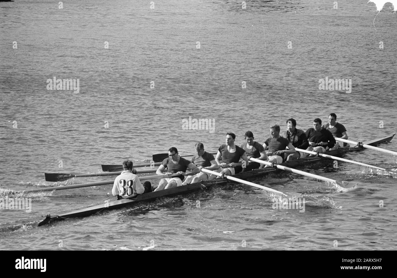 Historical rowing event Black and White Stock Photos & Images - Alamy