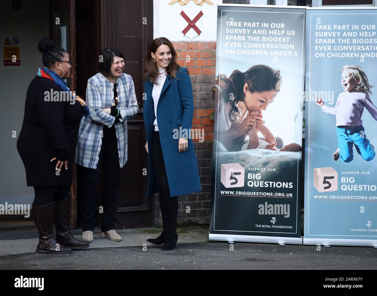 London, UK. 29th Jan, 2020. Catherine, Duchess of Cambridge, visits LEYF (London Early Years Foundation) Stockwell Gardens Nursery & Pre-School, Stockwell, London, UK, on January 29, 2020. Credit: Paul Marriott/Alamy Live News Stock Photo