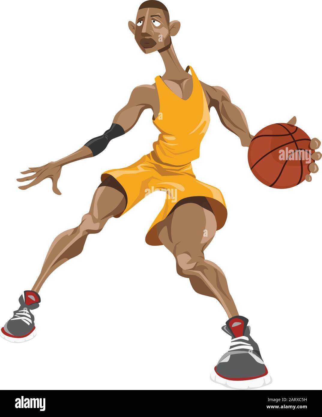 Basketball player vector Stock Vector Image & Art Alamy
