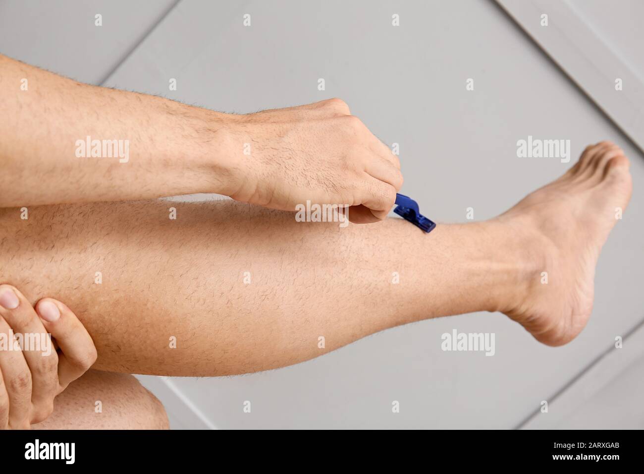 Shaving Legs Before And After