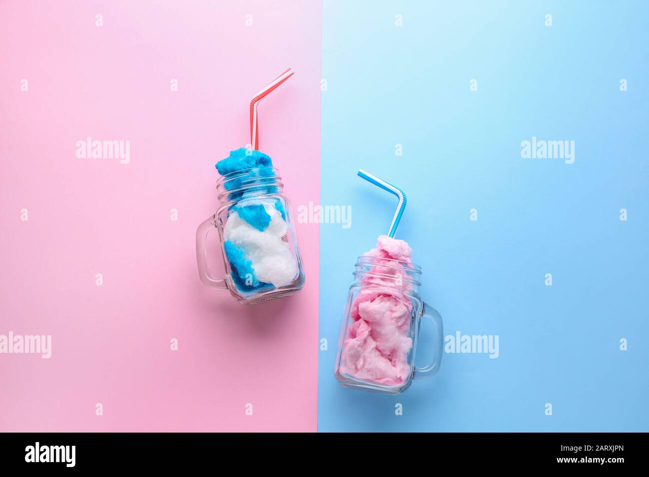Cotton Candy Jars