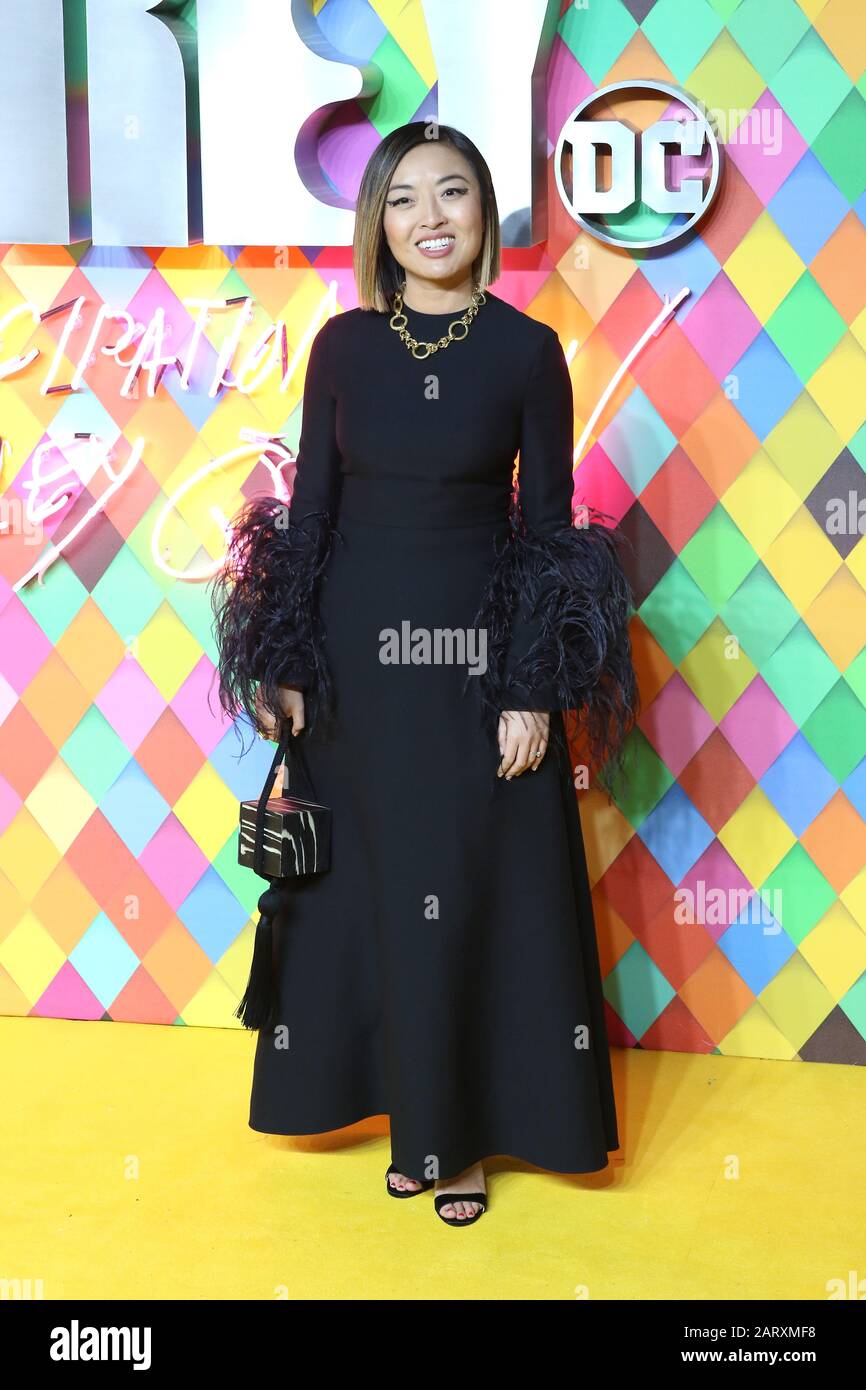 Cathy Yan, Birds of Prey - World Premiere, Odeon BFI IMAX Waterloo, London, UK, 29 January 2020, Photo by Richard Goldschmidt Stock Photo