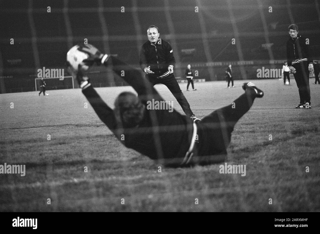 Training Of The Turkish Football Club Besiktas For The Match Against Ajax In Amsterdam Training Moment