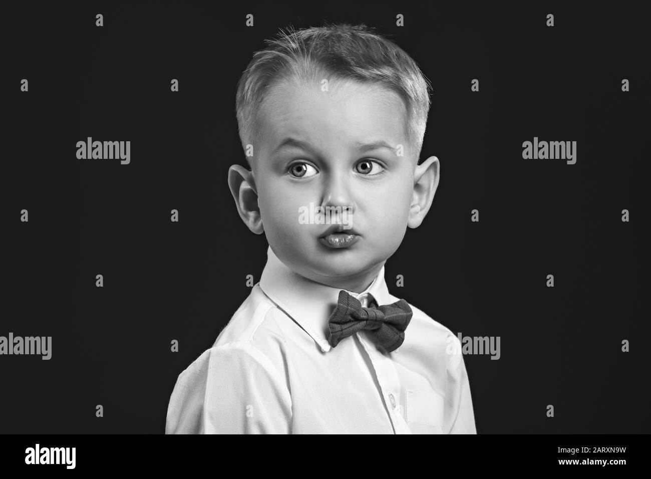 images Stylish Black Background Boy alamy