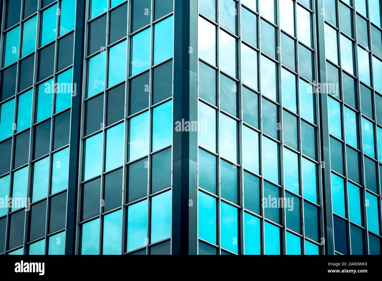 Commercial building close up; Wellington Office Building Stock Photo