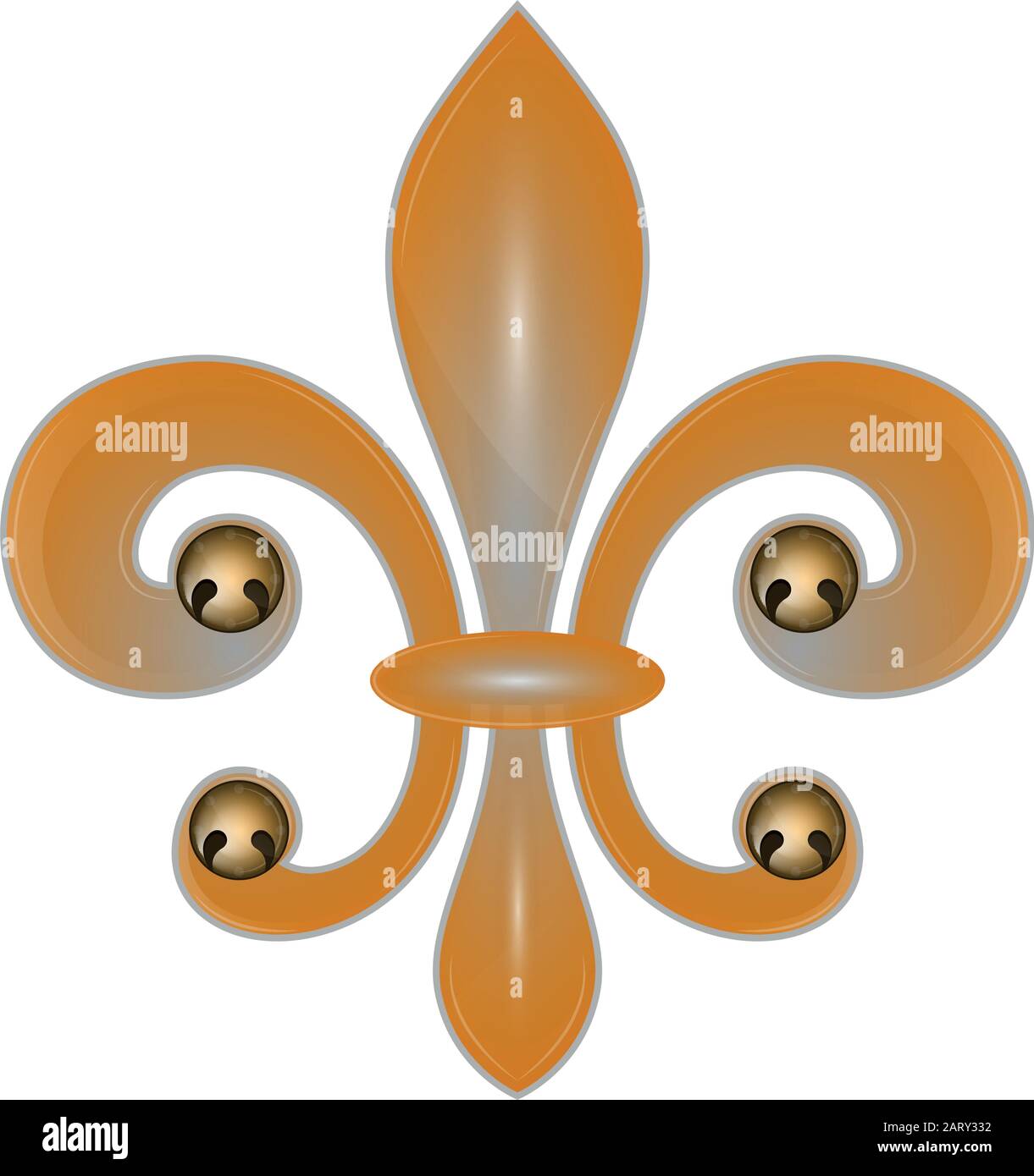 Isolated fleur de lys Stock Vector Image & Art Alamy