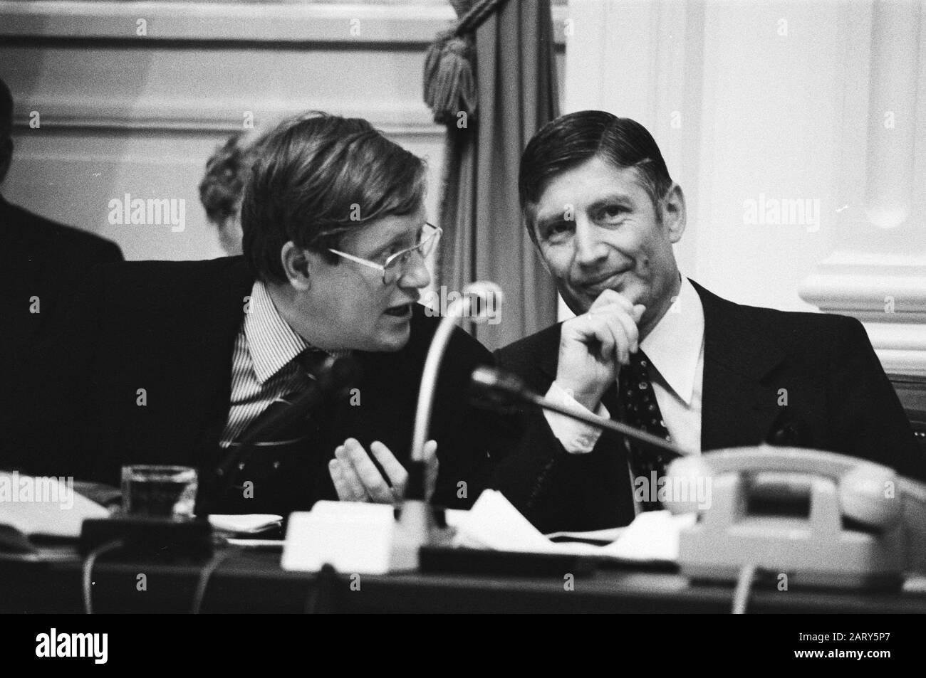 House of Representatives; Minister Wiegel (l)