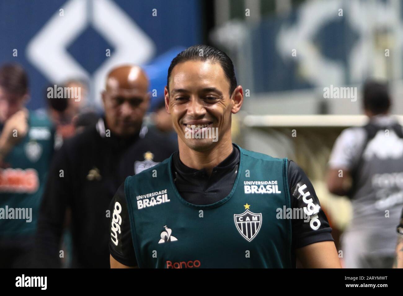 Belo Horizonte, Brazil. 29th Jan, 2020. Ricardo Oliveira do Atlético during Coimbra x Atlético Mineiro, a match valid for the Mineiro Championship 2020, held at Arena Independência, in Belo Horizonte, MG. Credit: Doug Patrício/FotoArena/Alamy Live News Stock Photo