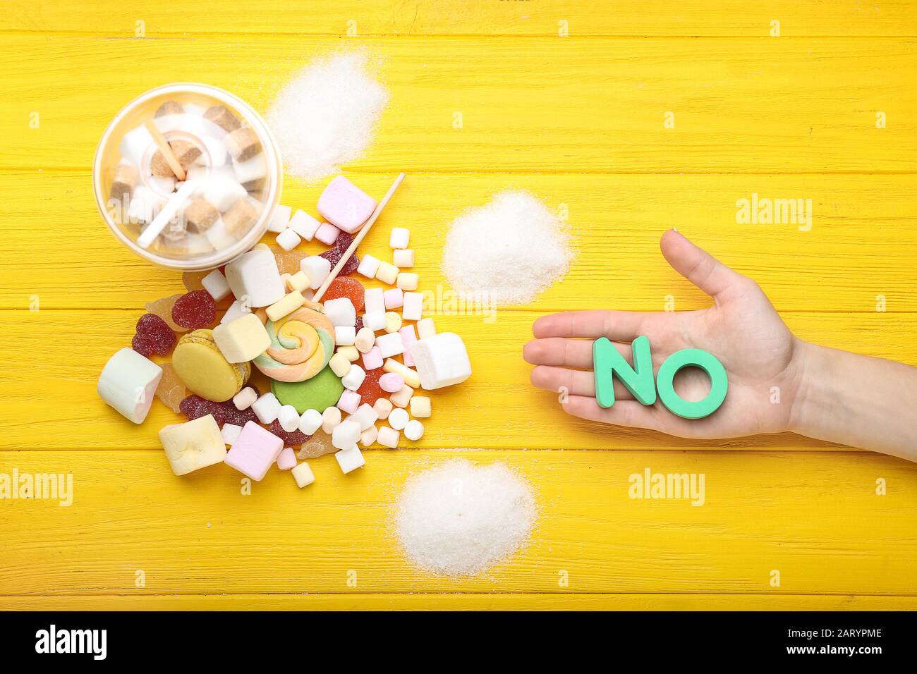 Refusing Dessert Refusing sweets hi-res stock photography and images - Alamy