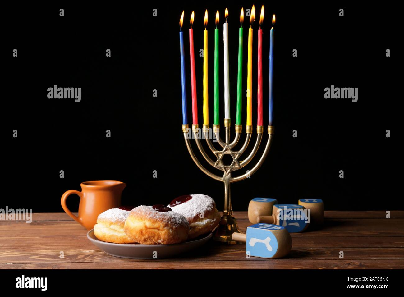 The hanukkah dreidel