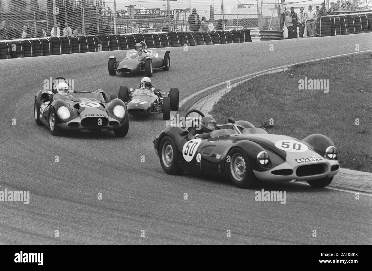 Photo D'époque Grand Prix Zandvoort 1952 - Dries Van Der Lof, HWM 52