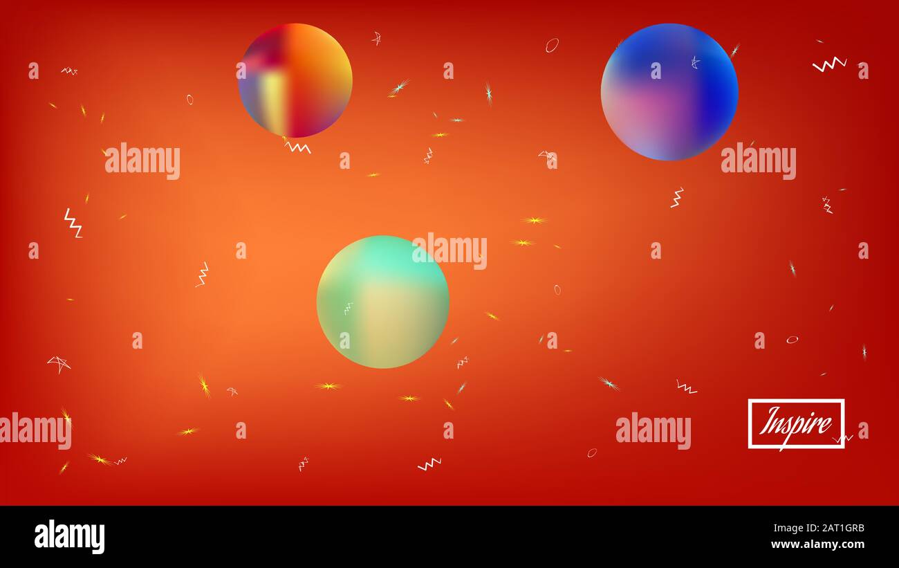 Red Stylized Space Pattern Background texture, texture. Elementary colorific illustration fantasy ...