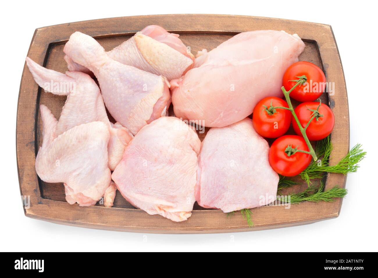 Board with raw chicken meat on white background Stock Photo - Alamy Board with raw chicken meat on white background Stock Photo - Alamy