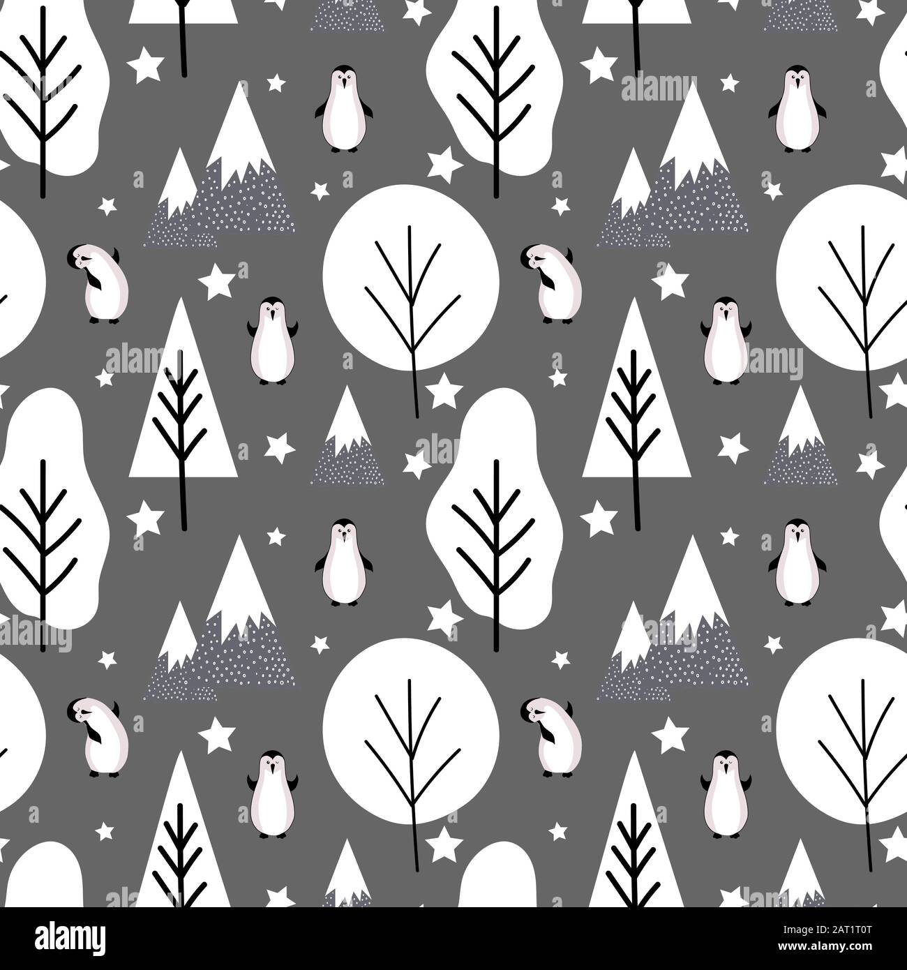 Grey rhombus seamless pattern. Vector hand drawn background Stock Vector