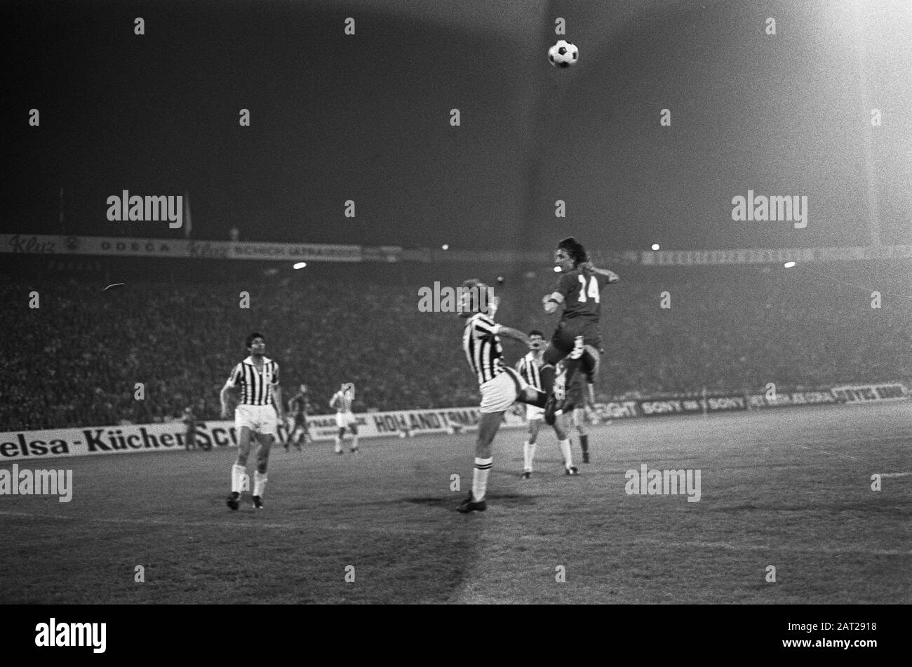 Final Europacup I in Belgrade, Ajax against Juventus 1-0 game moments Date:  May 30, 1973 Location: Belgrade Keywords: sport, football Personal Name:  Juventus Institution Name: AJAX Stock Photo - Alamy