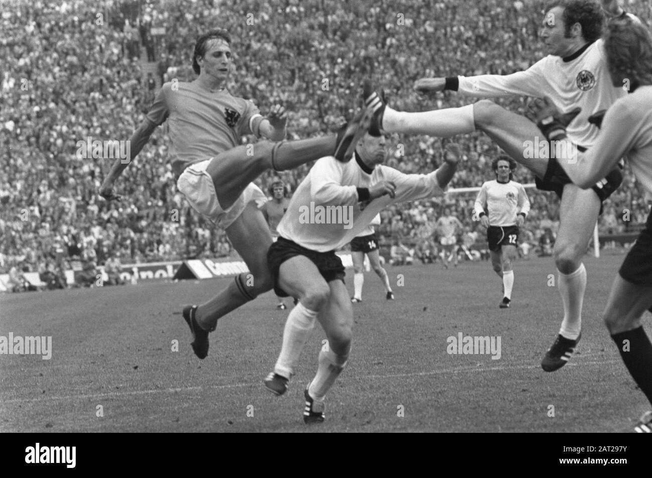 Final World Cup 1974 in Munich, West Germany against Netherlands 21
