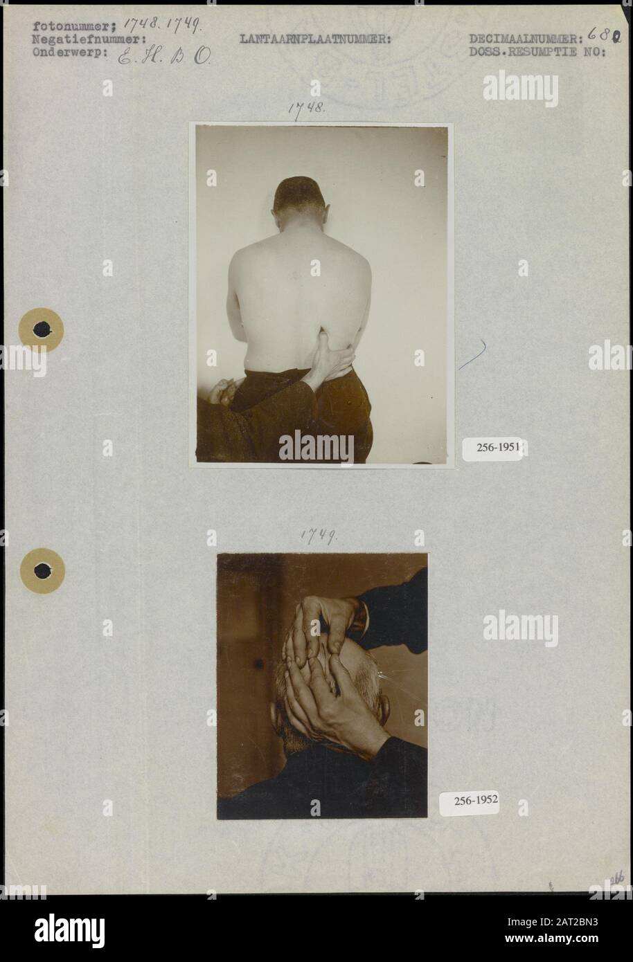 First Aid Photo 1 Handle at a wound on the back (11.5x9 cm; unknown