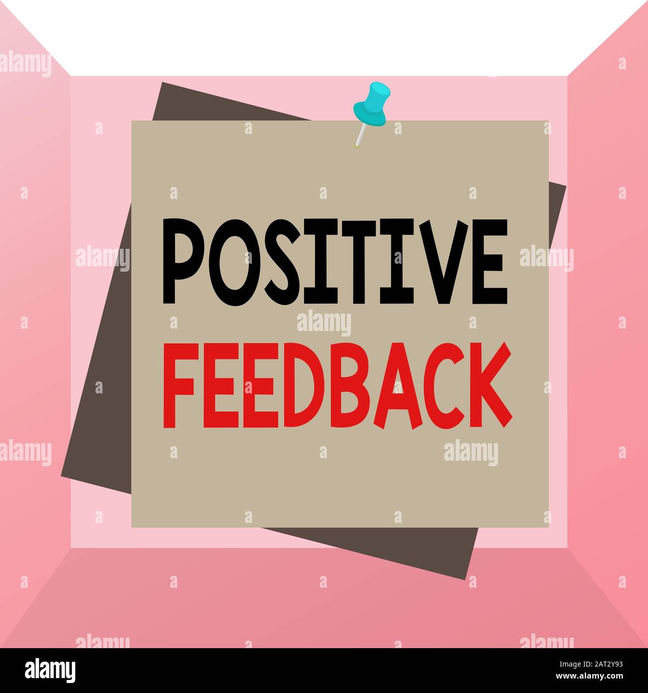 Conceptual hand writing showing Positive Feedback. Concept meaning good